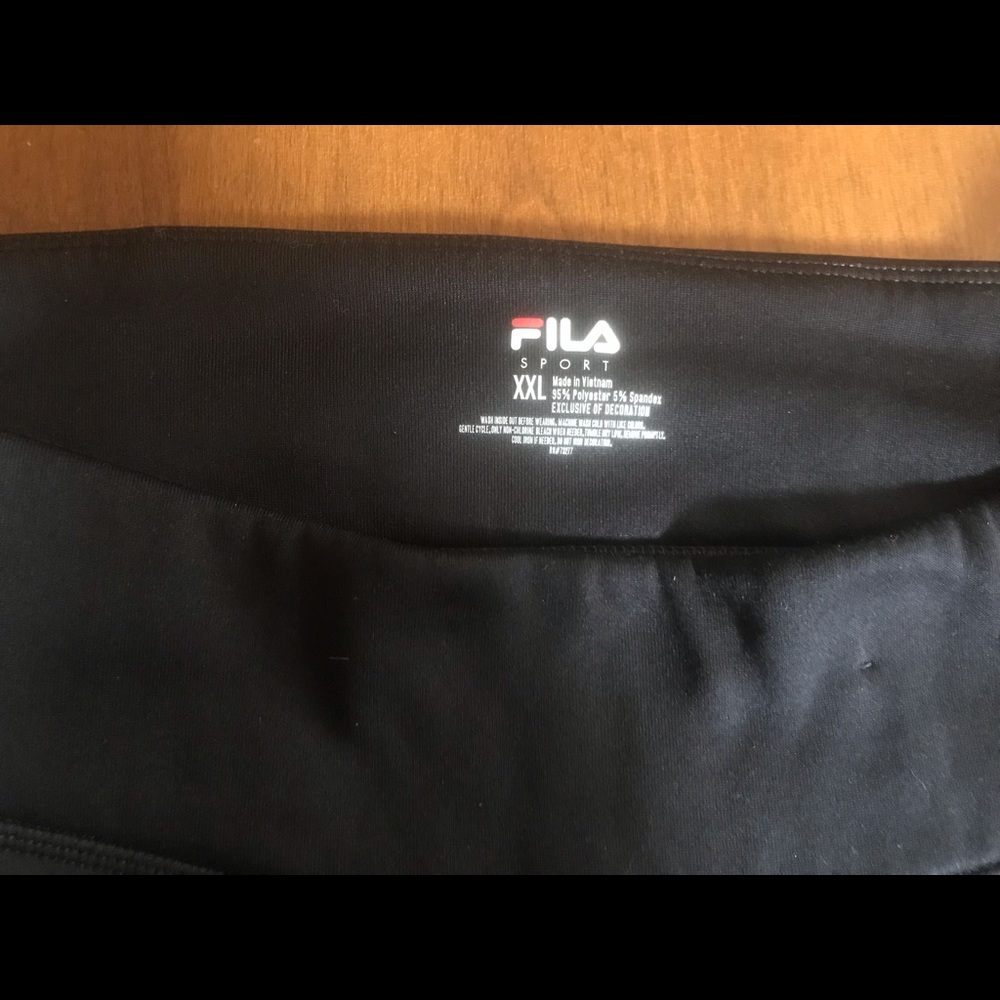 Trade FILA Sport Fleece Black Pants - Picture 3 of 5